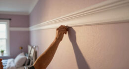 Picture Rail Molding Made Their 140-Square-Foot Bedroom Feel Taller
