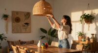 She Made a Few Boho Swaps, and Now the Dining Room Feels More Like Her