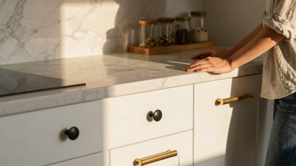The Designer Kitchen Detail I Can’t Stop Thinking About? Mixed Hardware (See Why!)