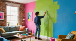This Artist Ignored Every Color Rule When Decorating His 100-Year-Old Townhouse