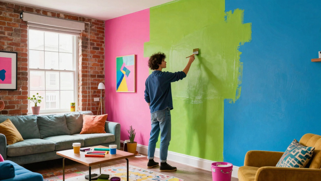 This Artist Ignored Every Color Rule When Decorating His 100-Year-Old Townhouse