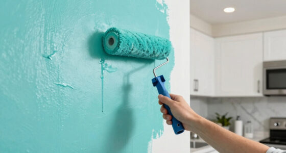 This Bold Paint Choice Turned a Kitchen Eyesore Into a Major Design Feature