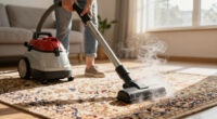 This Heavy-Duty Steam Cleaner Made My 10-Year-Old Rug Look New (I Had No Idea It Was So Gross!)