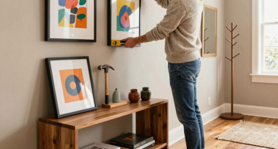 This Ready-to-Hang Gallery Wall Finally Fixed My Bare Entryway