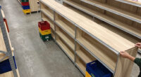 Vacant supermarket in Portland converted into library facility by Hennebery Eddy