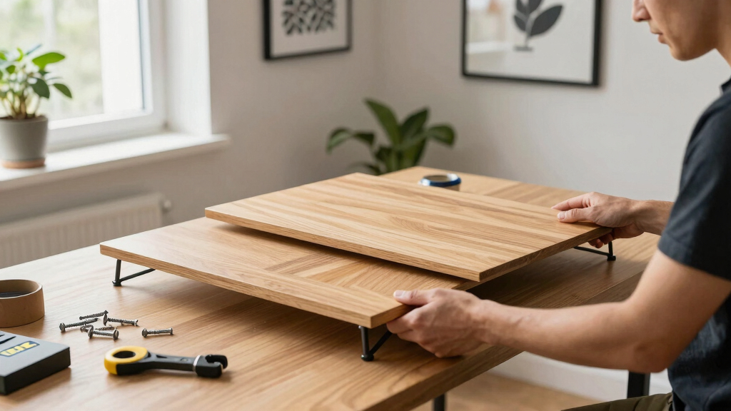 26 Brilliant Ways To Create Custom Desks With IKEA Finds