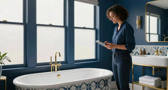 A Color Consultant Turned a Bedroom Into a Bold Bathroom