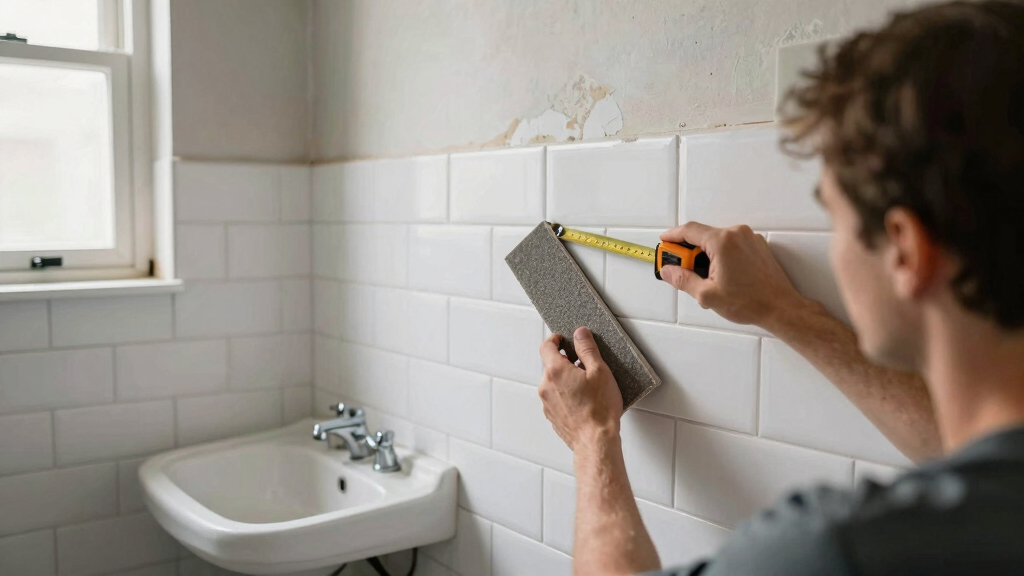 A Dingy Bathroom Gets A Bright, Farmhouse Redo In 5 Days For Only $800