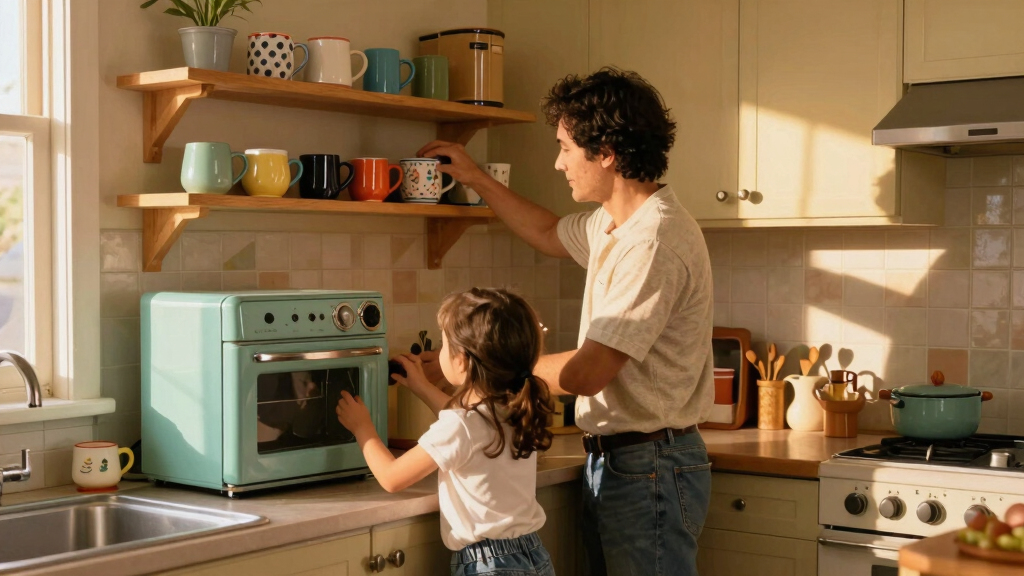A Father-Daughter Duo Turned Her 90s Kitchen into a Vintage-Inspired Dream