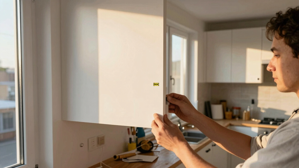 IKEA Cabinets Completely Changed The Feel Of This Dysfunctional Condo Kitchen