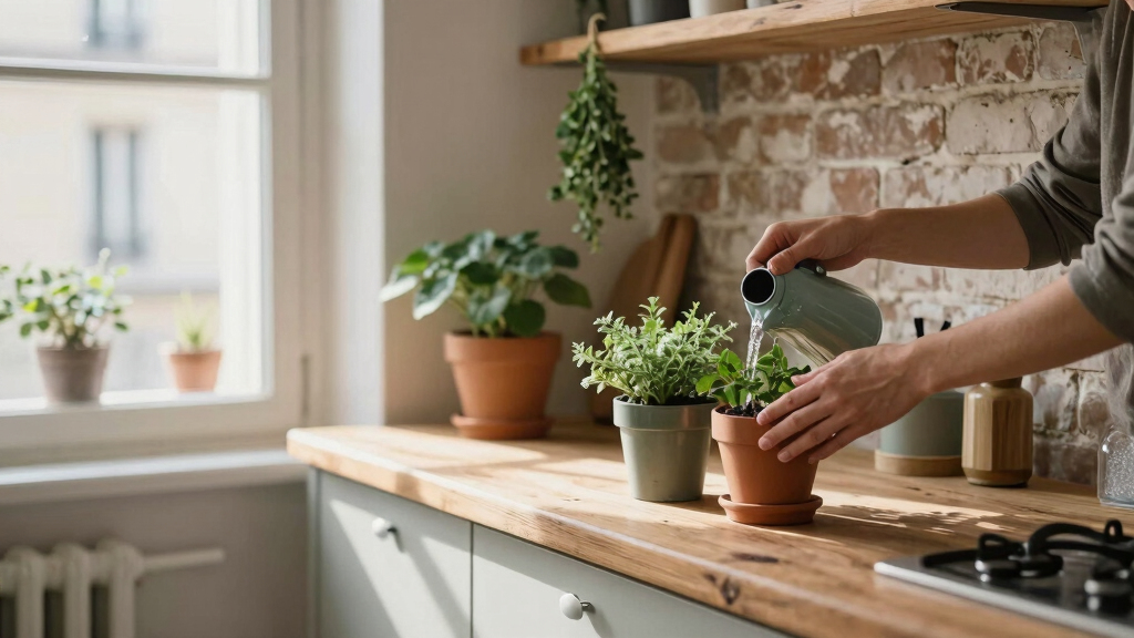 In Paris, A Pied-à-Terre That Brings The Garden Inside