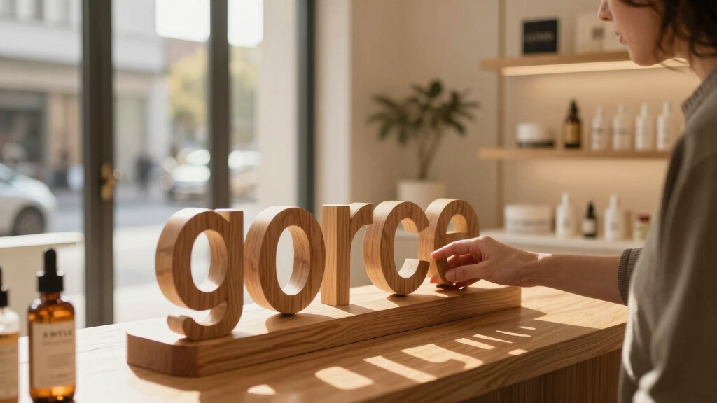 LMTLS Creates Wooden "Gorge" Inside New York Skincare Store