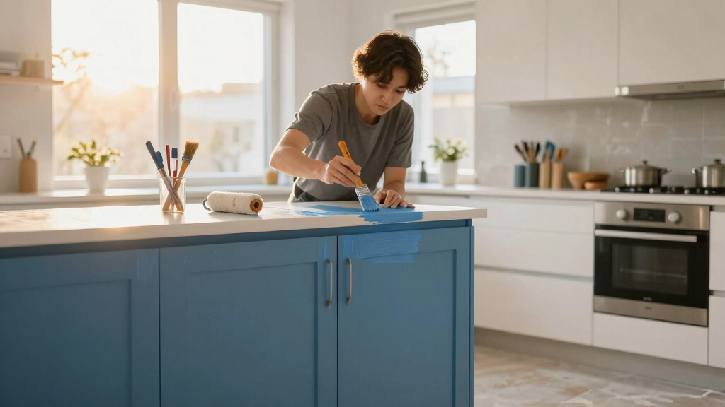 Revamping Your Home: How To Turn A Dull Kitchen Into A Stylish Blue Cabinet Retreat