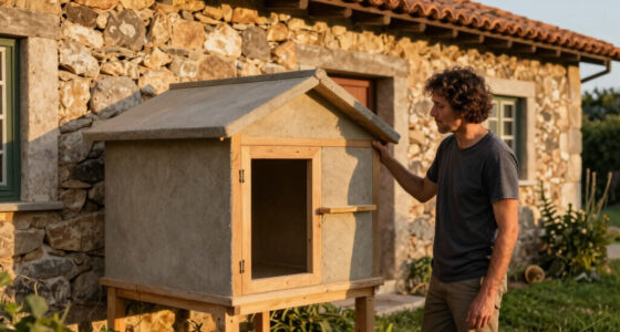 Ricardo Leal Perches Hempcrete Chicken Coop Alongside Portuguese Home