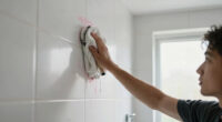 This Bath Had Peeling Molding, a Drop Ceiling, and Pink Grout — Now It's Classic