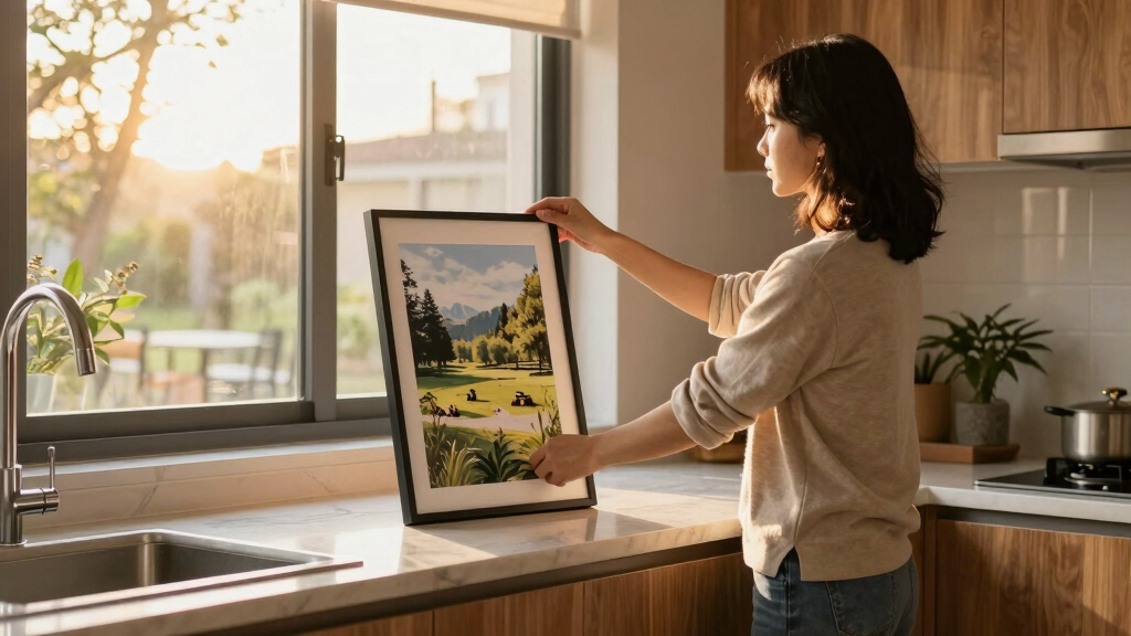 This “Fake Window” Trick Made My Kitchen Twice as Charming