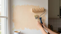 2 Paint Colors Made This Tiny Kitchen Feel Cozy Without Adding A Single Inch