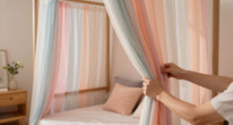 A Clever Canopy Bed Hack Makes This Bedroom Look So Whimsical