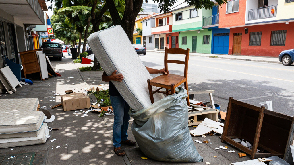 Bogotá Imposes Fine For Leaving Furniture And Debris On Streets