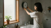 I Moved A Clock To My Bathroom, And It Changed My Morning Routine Forever