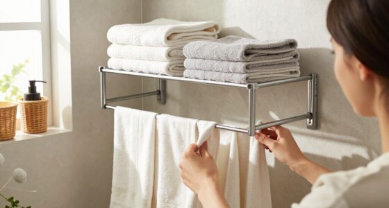 This Metal Rack Creates Instant Towel Storage And Includes Extra Uses I Never Expected!