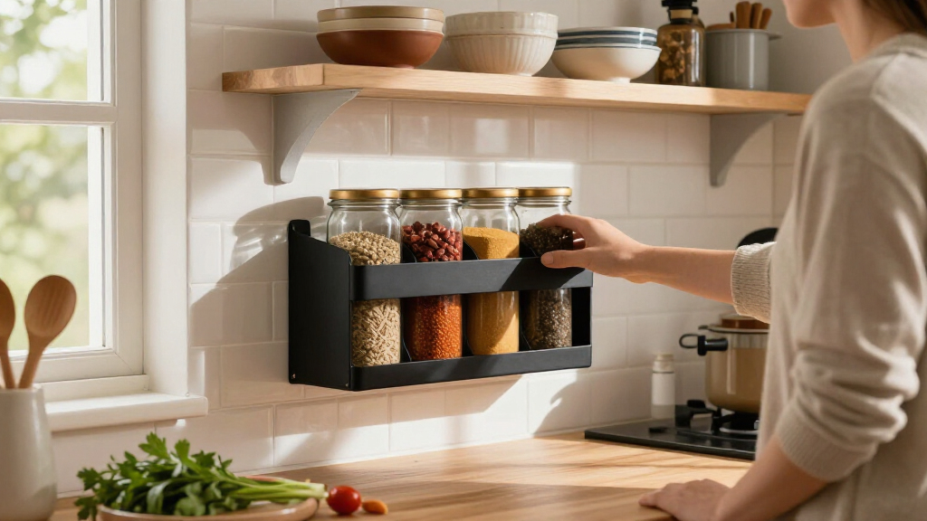 I’ll Never Use An Ordinary Spice Rack Again After Seeing This One