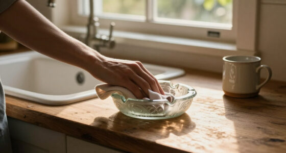 I’m Putting A Vintage Glass Ashtray By My Kitchen Sink (It’s So Pretty!)