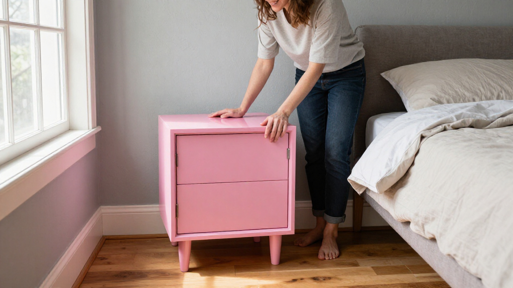 I Traded My 1930S Nightstand For This Pink Wayfair Find (See Why!)