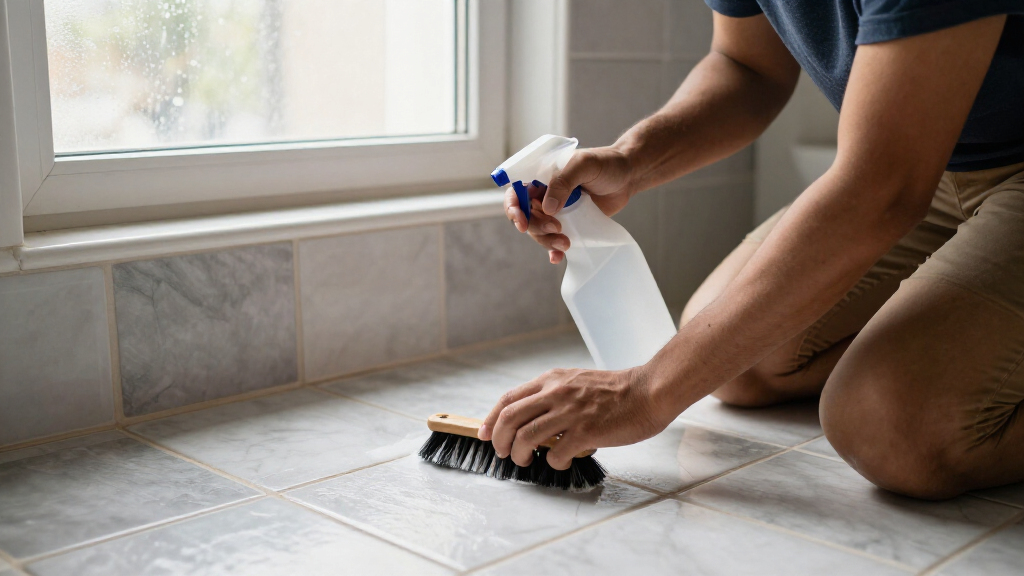 I Tried 3 DIY Grout Cleaners — And This One Simple Trick Blew Me Away