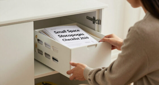 Small Space Storage Shopping Checklist 2026