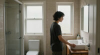 Two Doors Made This Bathroom Feel Awkward — So One Of Them Had To Go
