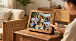 Amazon Drops A Digital Photo Frame With Real Wood Finish And Unlimited Photo Storage