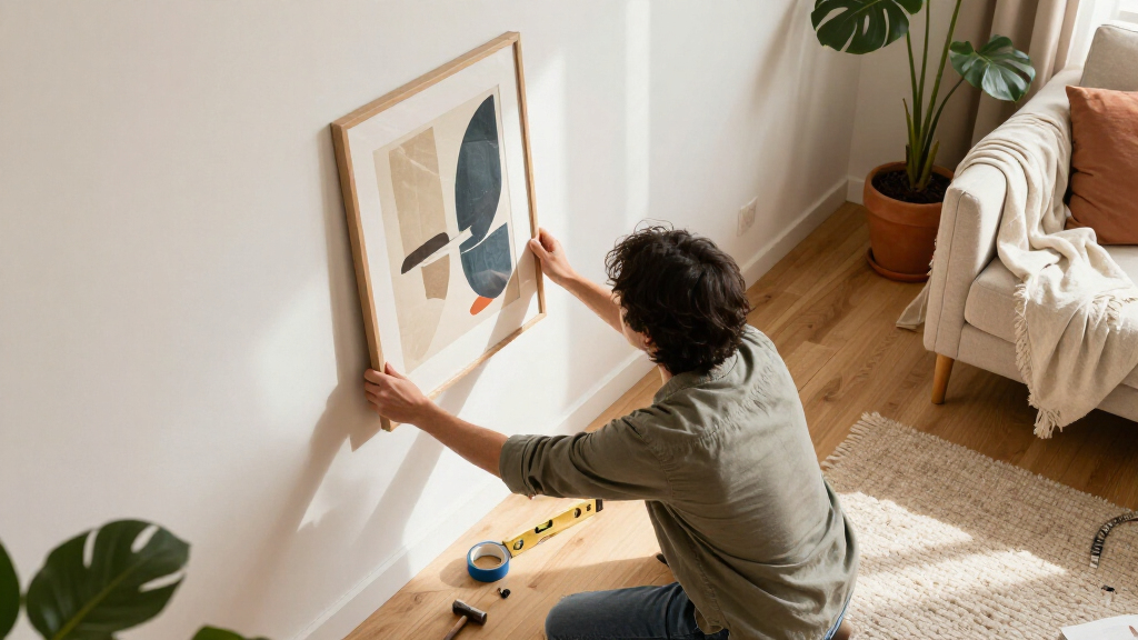 How To Frame And Hang Art Like A Designer