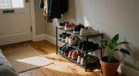 Not A Traditional Shoe Rack: Save Space With A Vertical Alternative