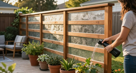 Not Vinyl Fencing: Add Backyard Privacy With A Stunning Upgrade That Lets Light In