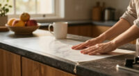 This $50 Amazon Find Made My Dark, Dated Countertops Look Like Expensive Marble